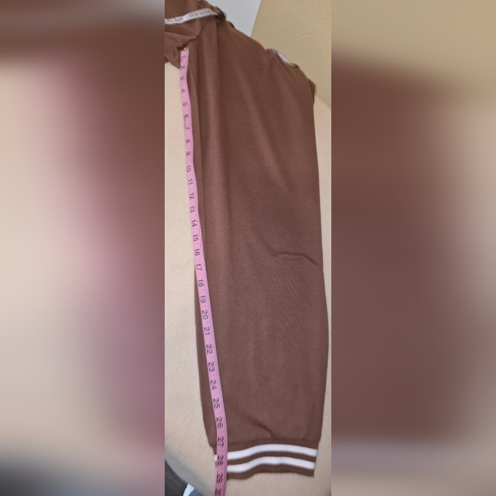 Muk Luks 1x Brown Women's Jog Suit (F) - Picture 7 of 11